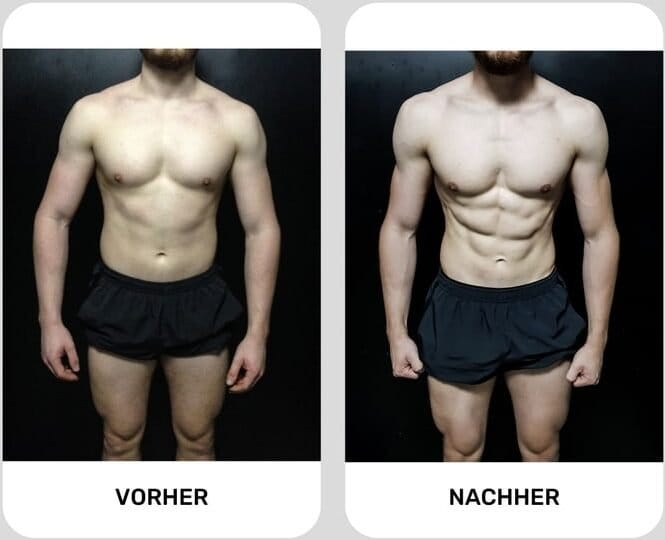 Vorher Nachher Personal Training Wien – Philip minus 12kg in 12 Wochen