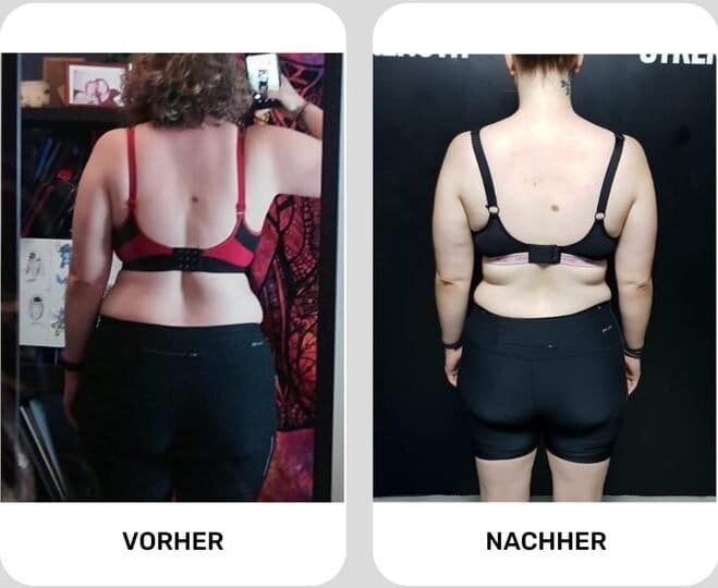 Vorher Nachher Personal Training Wien – Lea minus 16kg in 16 Wochen